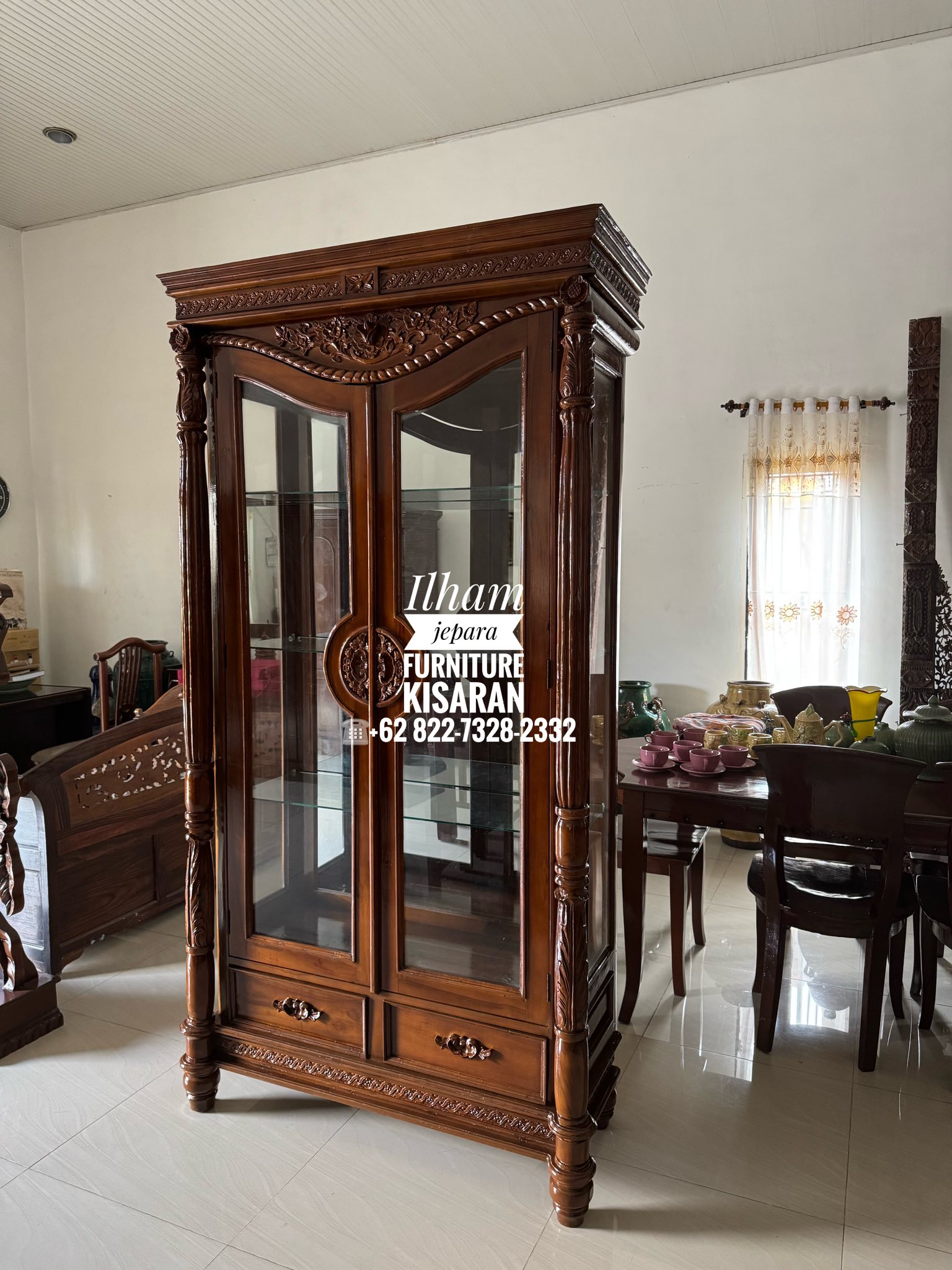 Lemari Hias Second 2 Pintu